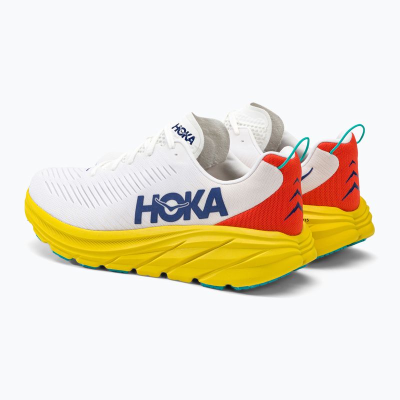 HOKA vyriški bėgimo bateliai Rincon 3 white 1119395-WEGG 4