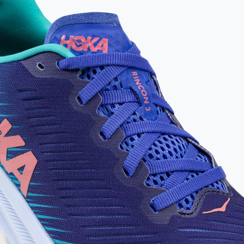 Moteriški bėgimo bateliai HOKA Rincon 3 blue 1119396-BBCRM 9