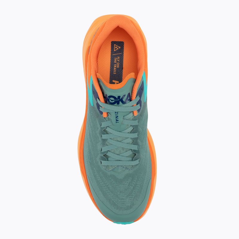 Vyriški bėgimo bateliai HOKA Zinal trellis/vibrant orange 6