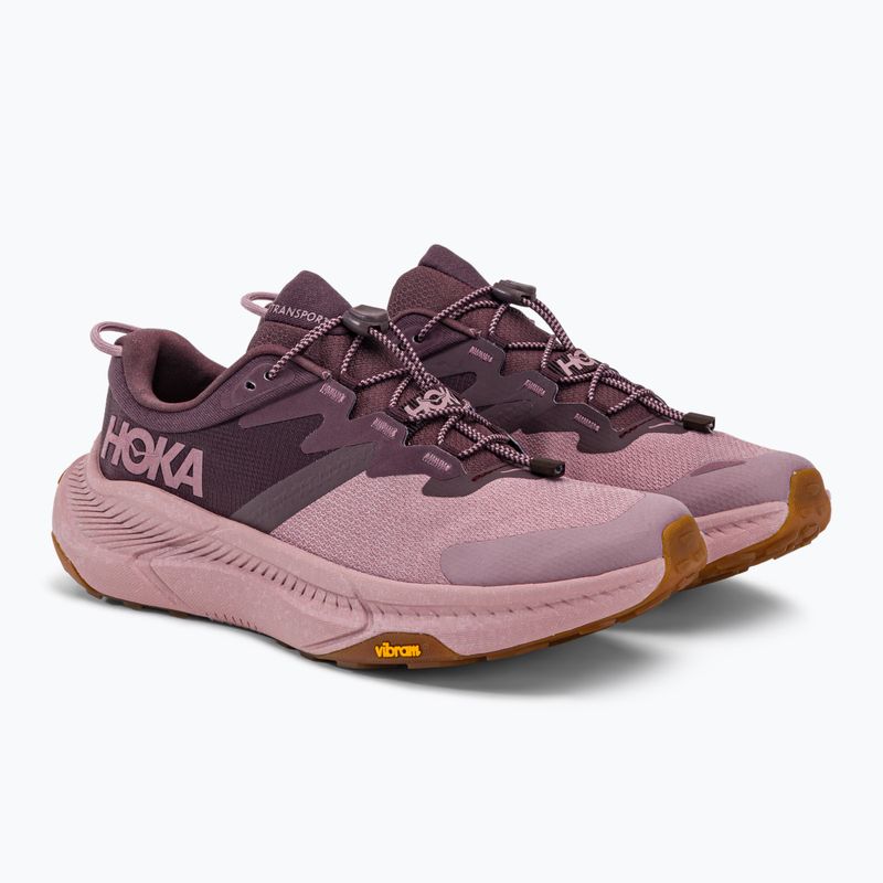 Moteriški bėgimo bateliai HOKA Transport purple-pink 1123154-RWMV 3