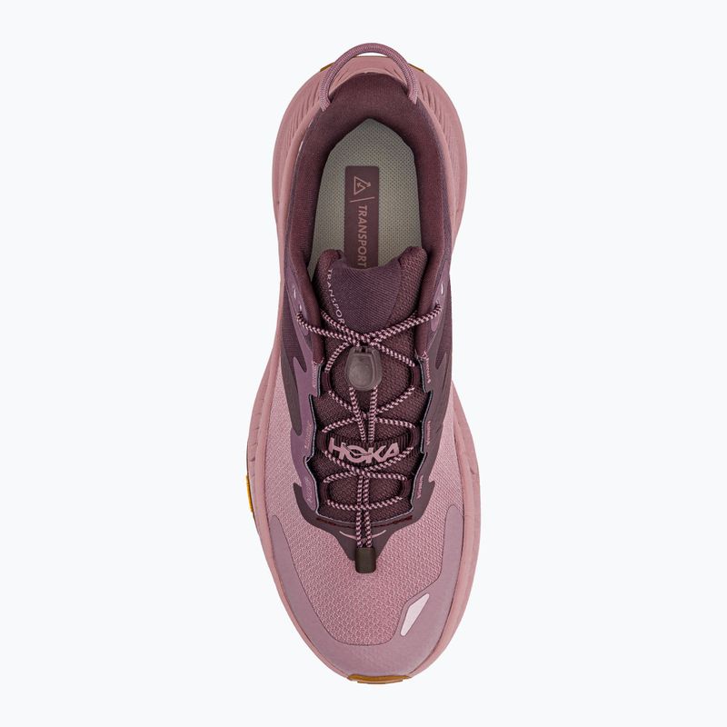 Moteriški bėgimo bateliai HOKA Transport purple-pink 1123154-RWMV 5