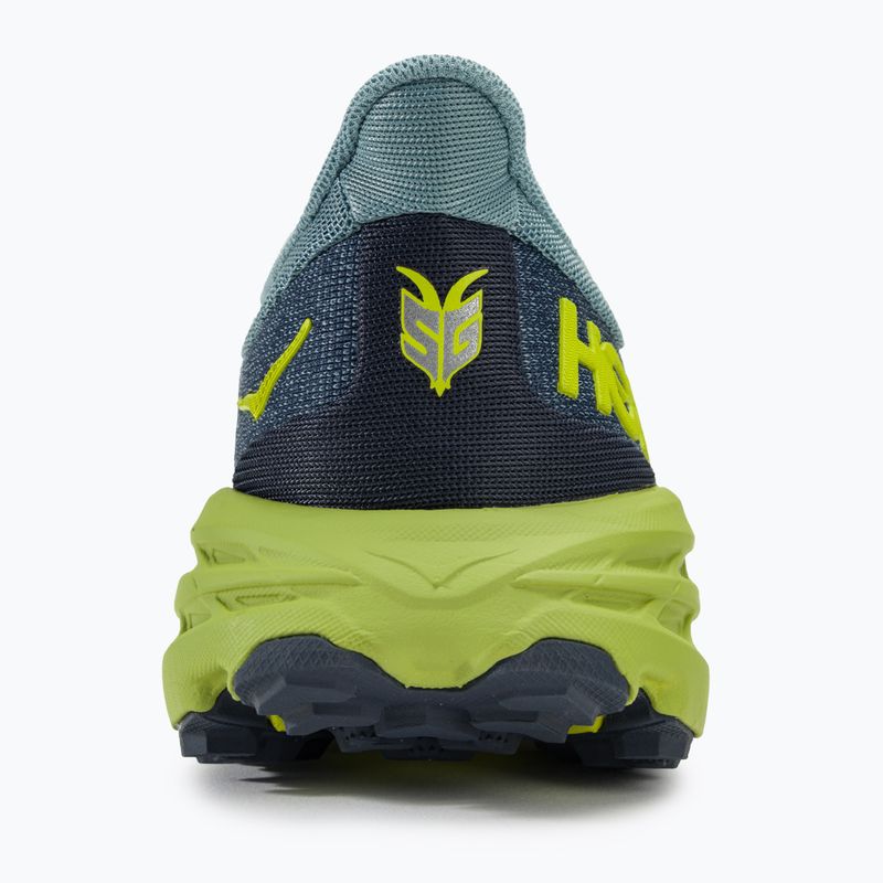 Vyriški bėgimo batai HOKA Speedgoat 5 stone blue/dark citron 6