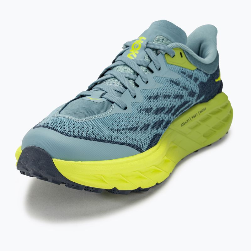 Vyriški bėgimo batai HOKA Speedgoat 5 stone blue/dark citron 7