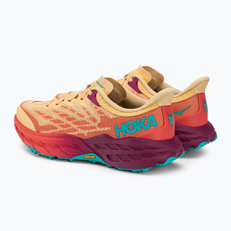 Moteriški bėgimo bateliai HOKA Speedgoat 5 impala/flame 1123158-IFLM 5