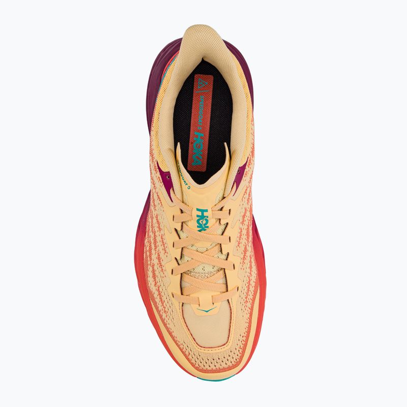 Moteriški bėgimo bateliai HOKA Speedgoat 5 impala/flame 1123158-IFLM 6