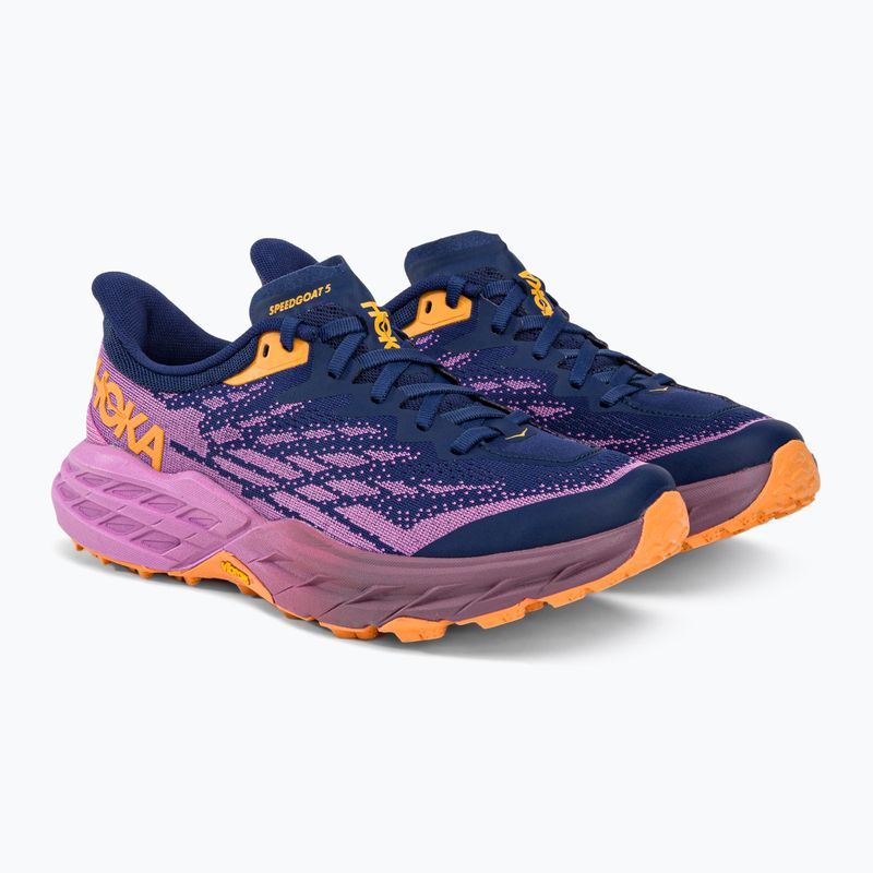 Moteriški bėgimo bateliai HOKA Speedgoat 5 blue 1123158-BBCY 5