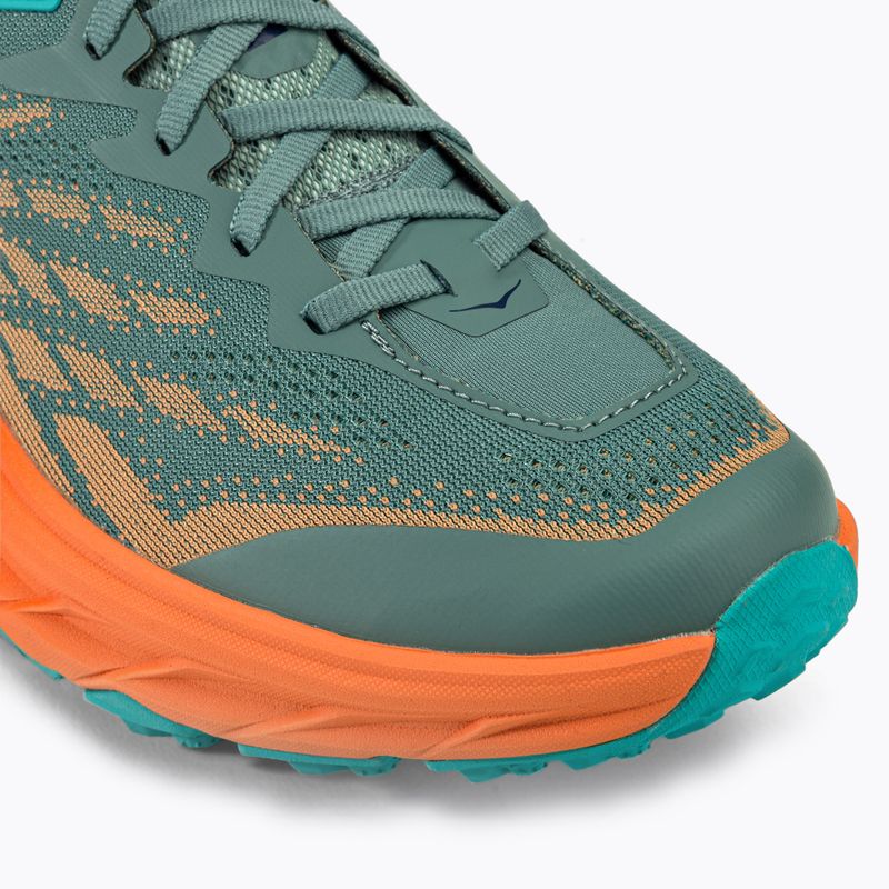 HOKA Speedgoat 5 vyriški bėgimo bateliai green-orange 1123157-TMOR 7