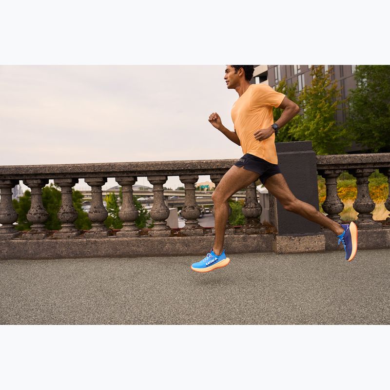Vyriški bėgimo bateliai HOKA Carbon X 3 coastal sky/bellwether blue 18