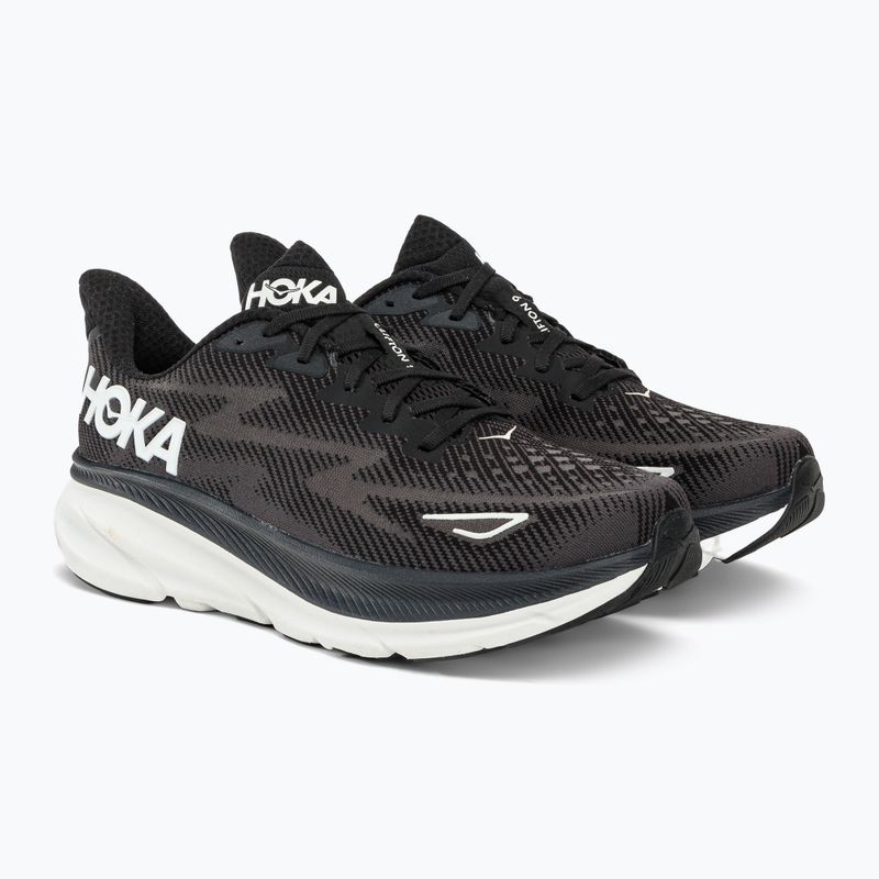 HOKA vyriški bėgimo bateliai Clifton 9 black 1127895-BWHT 3