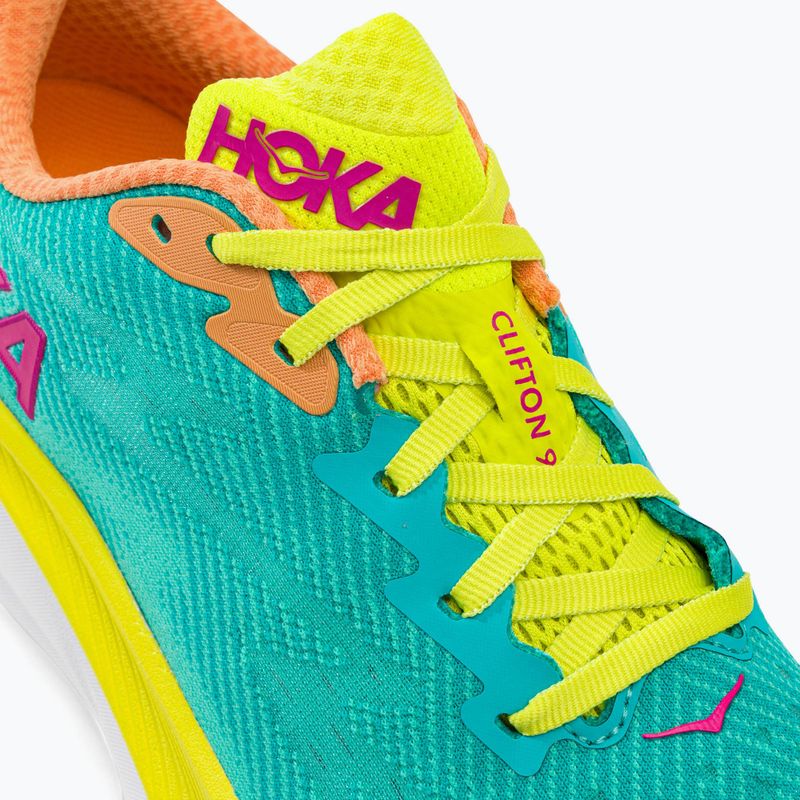 HOKA vyriški bėgimo bateliai Clifton 9 green 1127895-CEPR 9