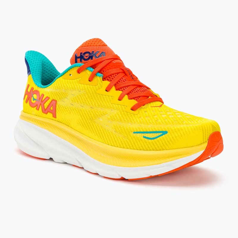 Vyriški bėgimo bateliai HOKA Clifton 9 passion fruit/maize
