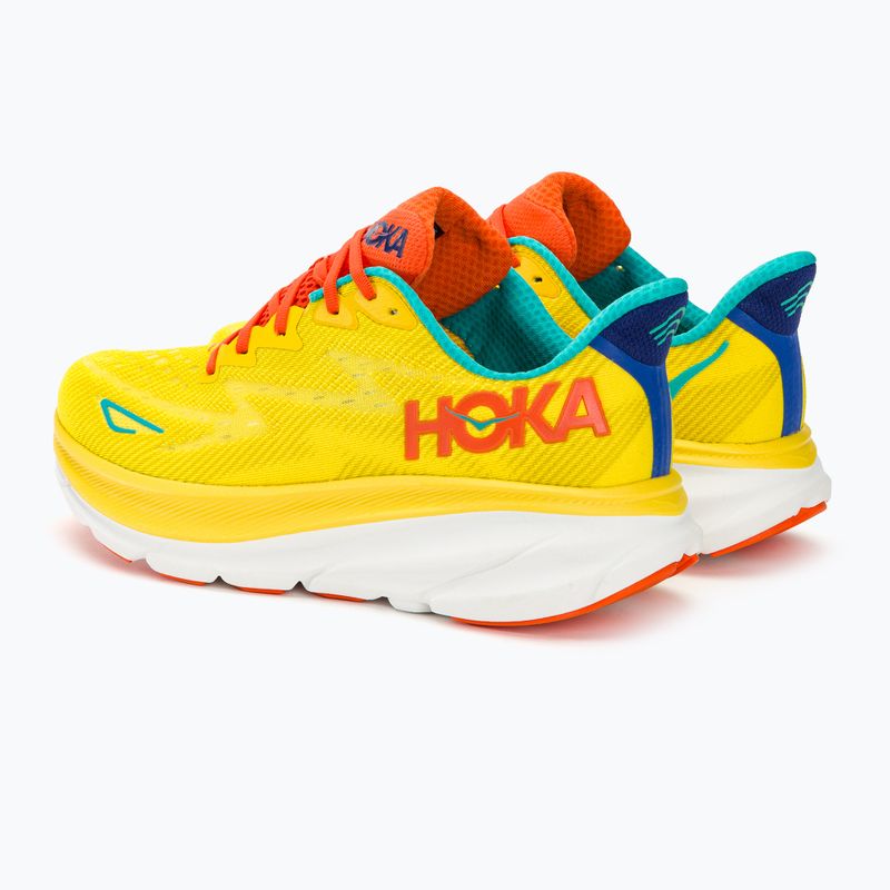 Vyriški bėgimo bateliai HOKA Clifton 9 passion fruit/maize 3