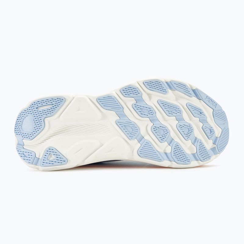 Moteriški bėgimo bateliai HOKA Clifton 9 airy blue/ice water 5