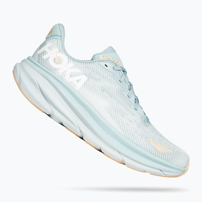 Moteriški bėgimo bateliai HOKA Clifton 9 cloud blue/ice flow 8