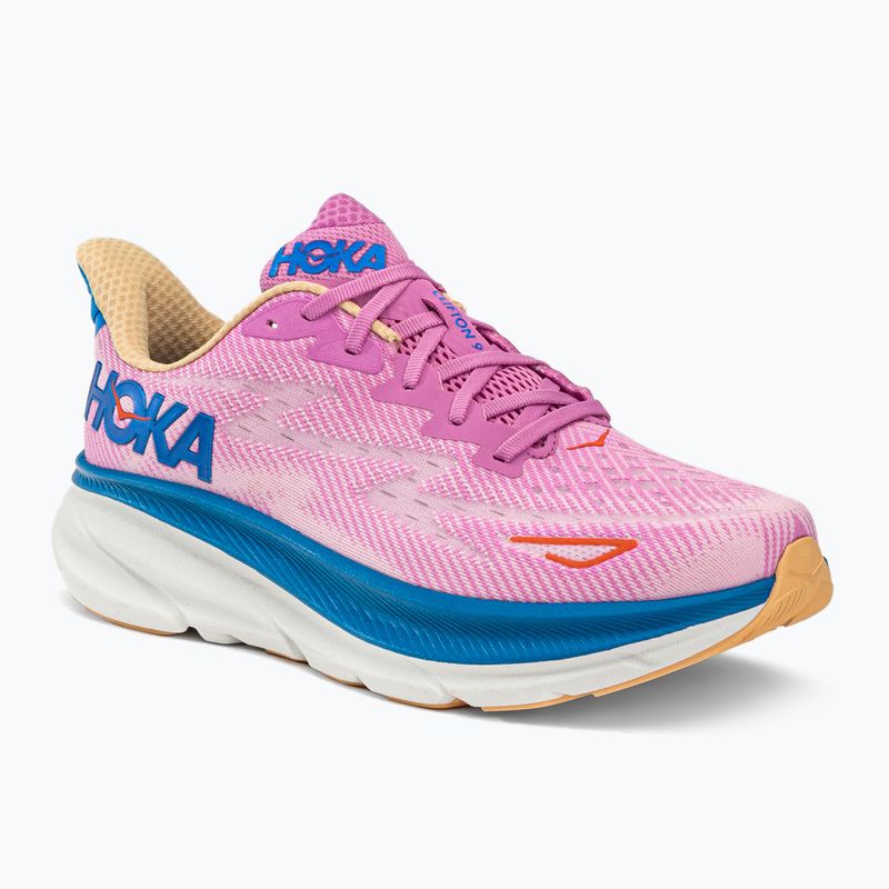 Moteriški bėgimo bateliai HOKA Clifton 9 pink 1127896-CSLC