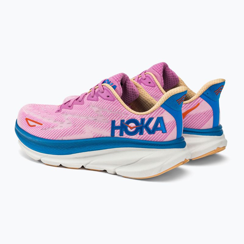 Moteriški bėgimo bateliai HOKA Clifton 9 pink 1127896-CSLC 4