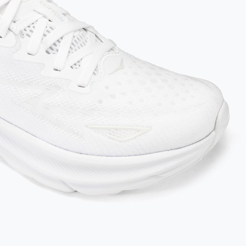 Moteriški bėgimo batai HOKA Clifton 9 white/white 7