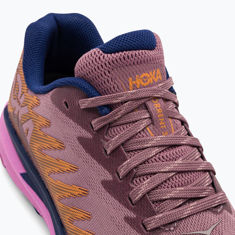 Moteriški bėgimo bateliai HOKA Torrent 3 wistful mauve/cyclamen 8
