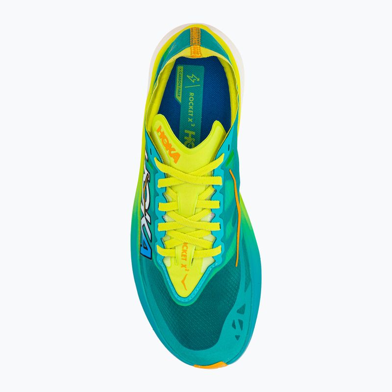 Bėgimo bateliai HOKA Rocket X 2 ceramic/evening primrose 5