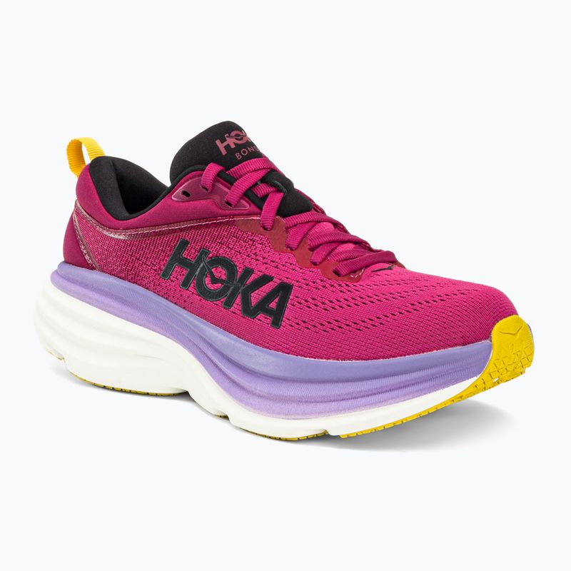 Moteriški bėgimo bateliai HOKA Bondi 8 pink 1127952-CJPY