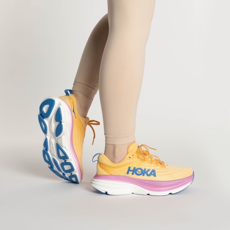 Moteriški bėgimo batai HOKA Bondi 8 impala/cyclamen 2
