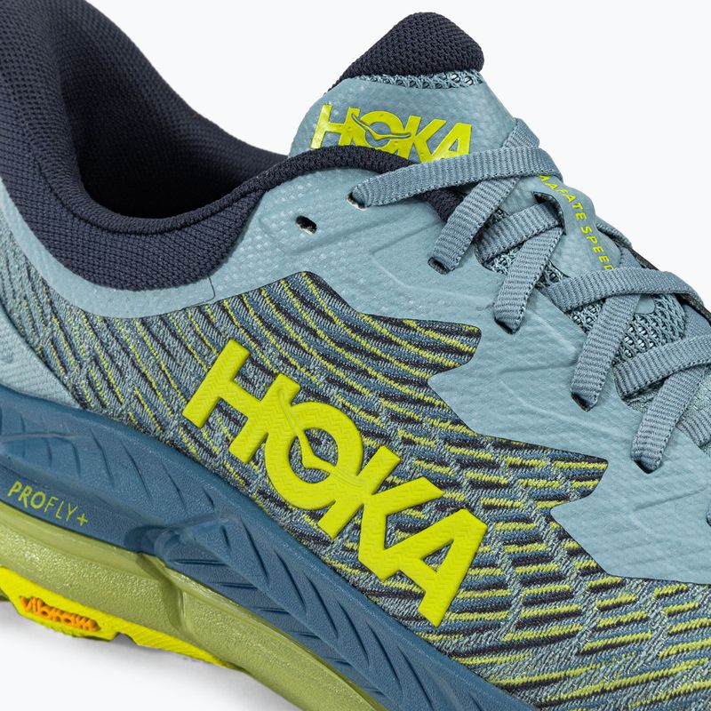 HOKA vyriški bėgimo bateliai Mafate Speed 4 blue/yellow 1129930-SBDCT 8