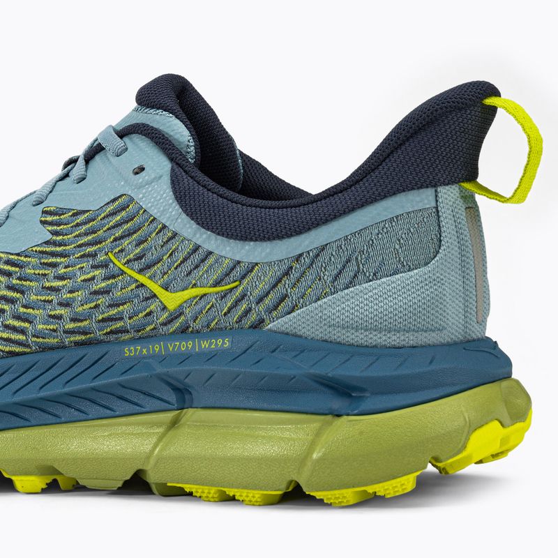 HOKA vyriški bėgimo bateliai Mafate Speed 4 blue/yellow 1129930-SBDCT 10