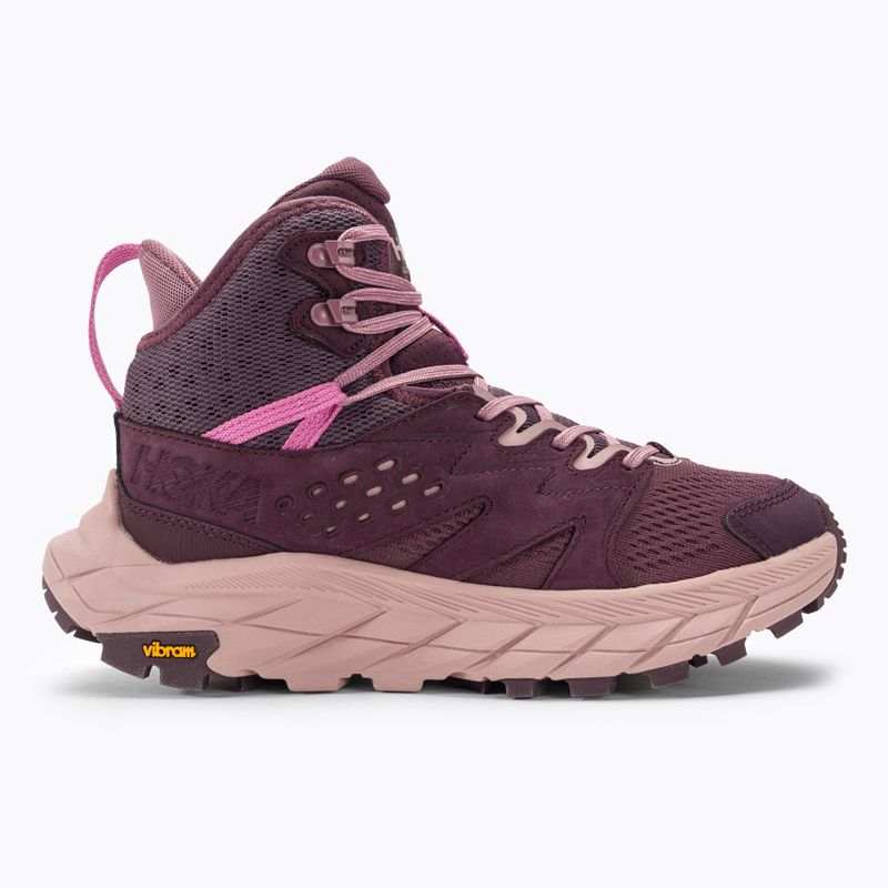 Moteriški sportiniai bateliai HOKA Anacapa Breeze Mid raisin/pale mauve 2