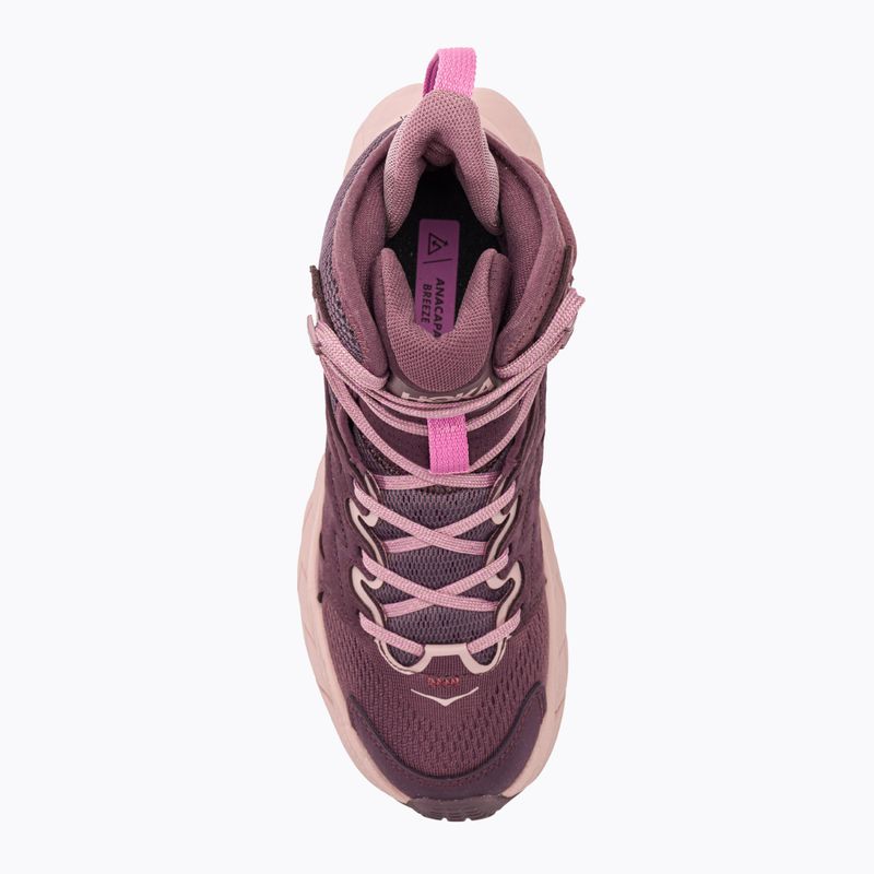 Moteriški sportiniai bateliai HOKA Anacapa Breeze Mid raisin/pale mauve 7