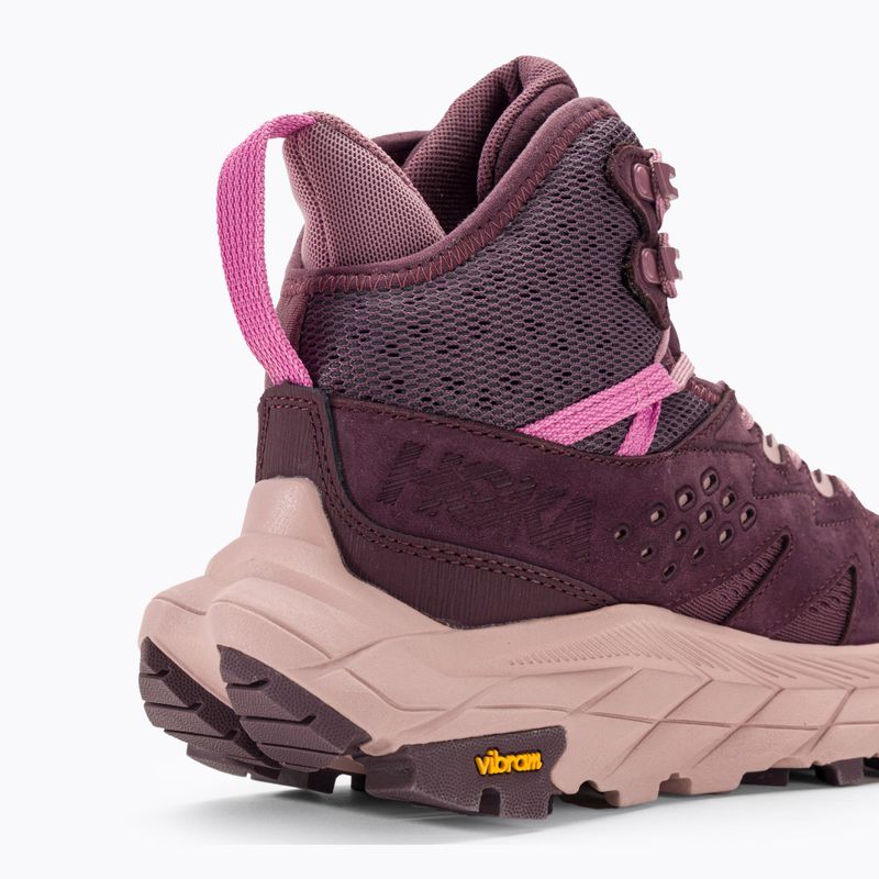 Moteriški sportiniai bateliai HOKA Anacapa Breeze Mid raisin/pale mauve 11