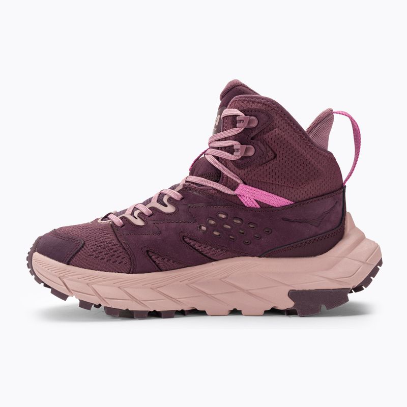 Moteriški sportiniai bateliai HOKA Anacapa Breeze Mid raisin/pale mauve 3