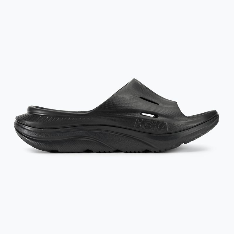 Šlepetės HOKA ORA Recovery Slide 3 black/black 2