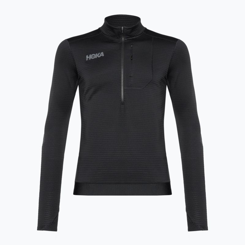 Vyriškas bėgimo džemperis HOKA 1/2 Zip black