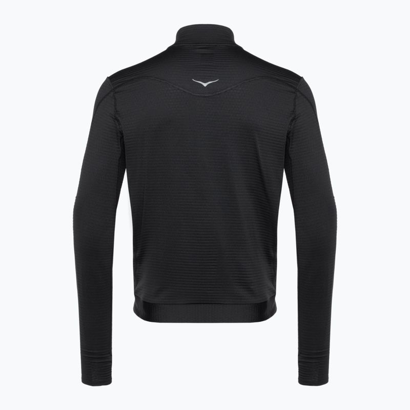 Vyriškas bėgimo džemperis HOKA 1/2 Zip black 2