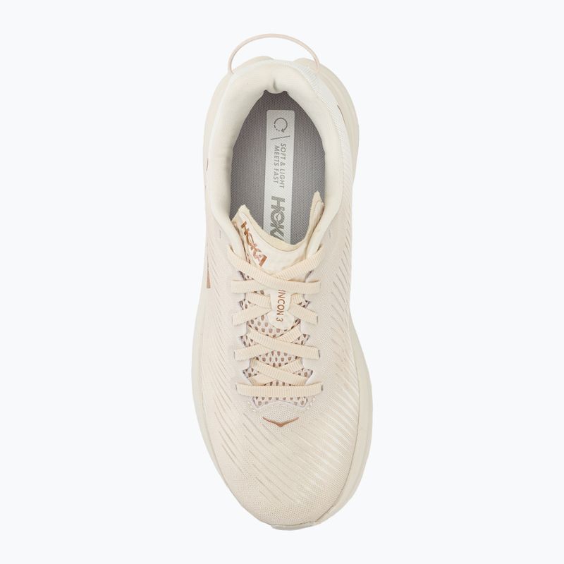 Moteriški bėgimo bateliai HOKA Rincon 3 eggnog/rose gold 5