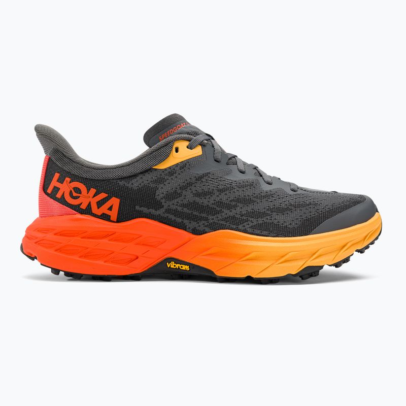 Vyriški bėgimo bateliai HOKA Speedgoat 5 castlerock/flame 2