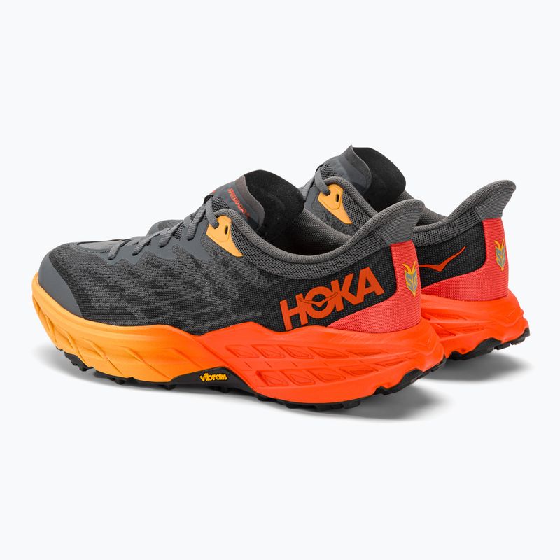 Vyriški bėgimo bateliai HOKA Speedgoat 5 castlerock/flame 3