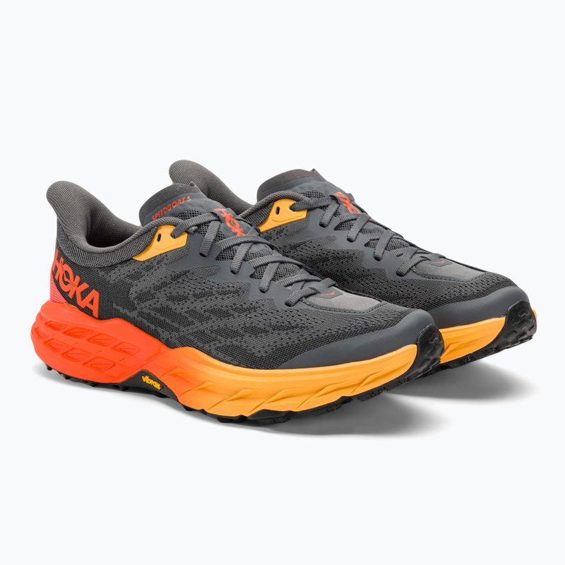 Vyriški bėgimo bateliai HOKA Speedgoat 5 castlerock/flame 4