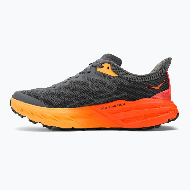 Vyriški bėgimo bateliai HOKA Speedgoat 5 castlerock/flame 9