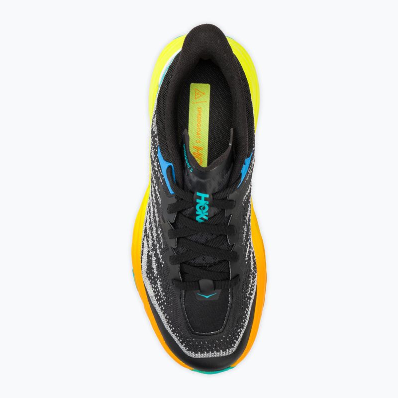 Moteriški bėgimo batai HOKA Speedgoat 5 black/evening primrose 5