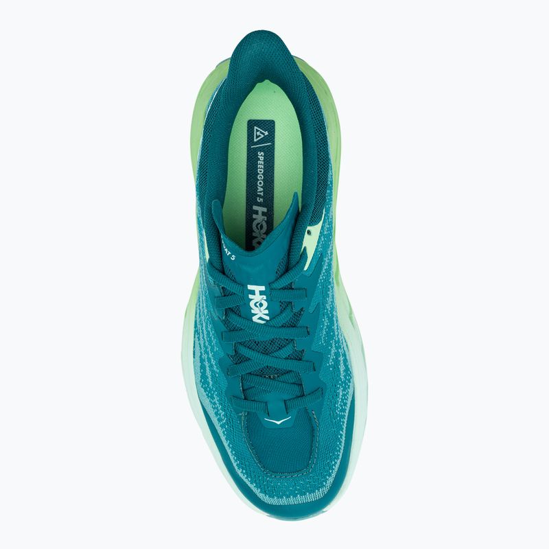 Moteriški bėgimo bateliai HOKA Speedgoat 5 deep lagoon/ocean mist 6