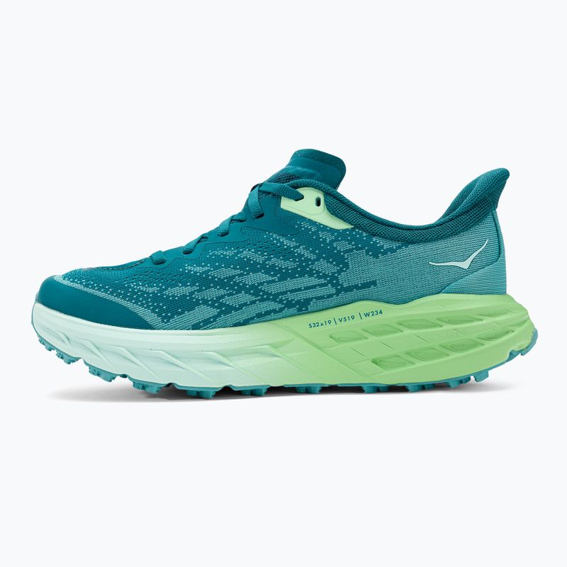 Moteriški bėgimo bateliai HOKA Speedgoat 5 deep lagoon/ocean mist 10