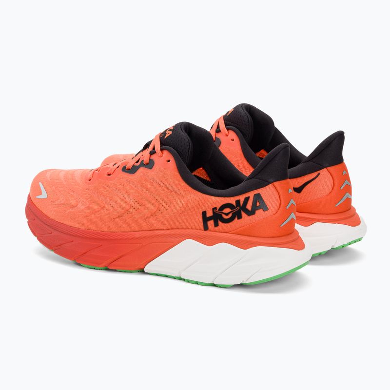 Vyriški bėgimo bateliai HOKA Arahi 6 flame/black 4