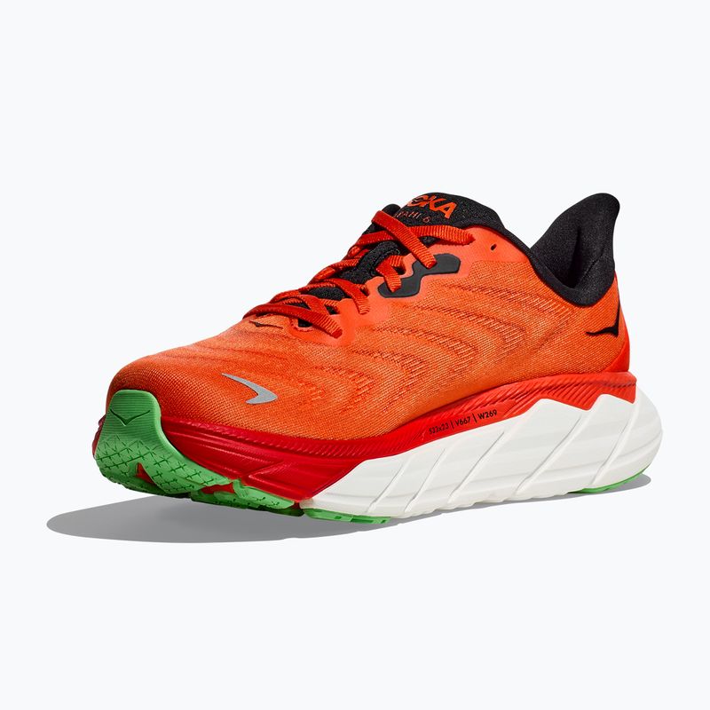 Vyriški bėgimo bateliai HOKA Arahi 6 flame/black 13