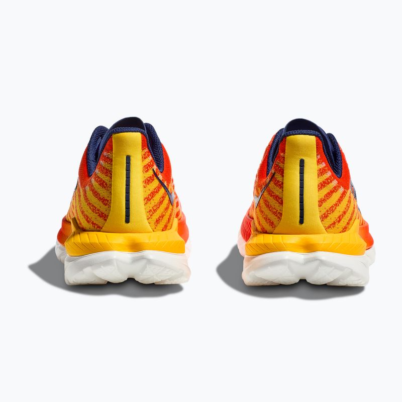 HOKA Mach 5 flame/dandelion vyriški bėgimo bateliai 10