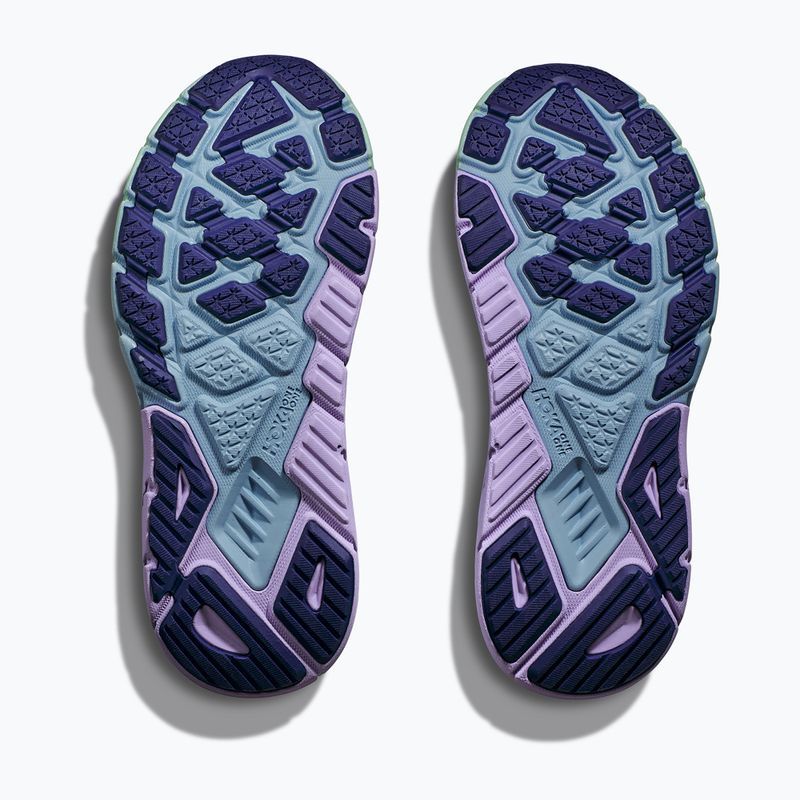 Moteriški bėgimo bateliai HOKA Arahi 6 sunlit ocean/lilac mist 15