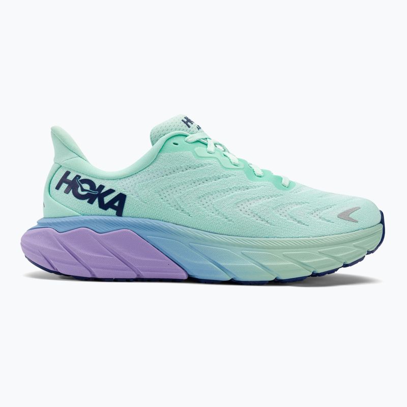 Moteriški bėgimo bateliai HOKA Arahi 6 sunlit ocean/lilac mist 2