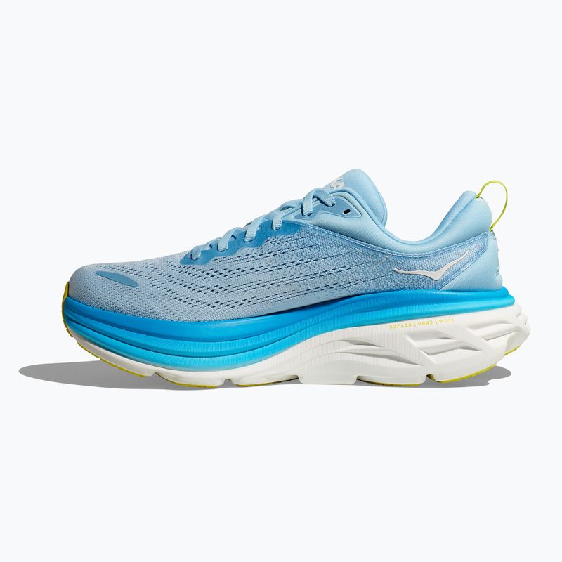 Vyriški bėgimo bateliai HOKA Bondi 8 airy blue/diva blue 3