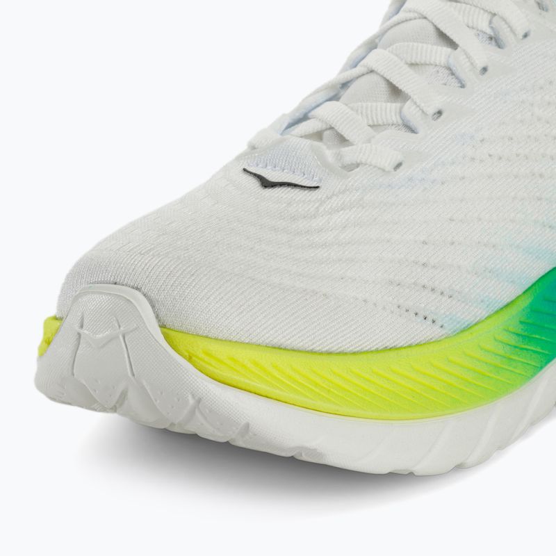 Moteriški bėgimo bateliai HOKA Mach 5 white/blue glass 7