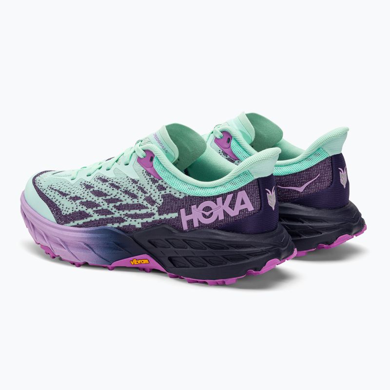 Moteriški bėgimo bateliai HOKA Speedgoat 5 sunlit ocean/night sky 4